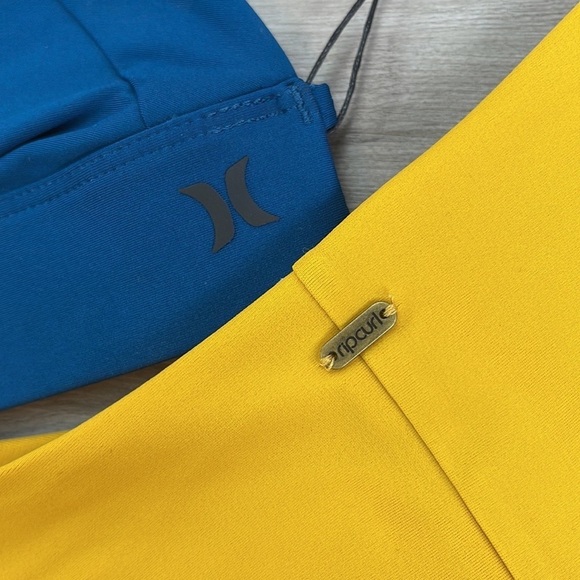 ☀️HURLEY☀️RIP CURL☀️ Q/D BRALETTE PREMIUM SURF HI LEG PANT BIKINI SET - Picture 10 of 14